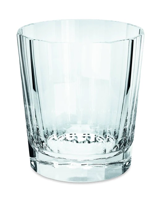 Roland 100 Mm Şeffaf Cilalı Yüzey Kesim Şeffaf Viski Bardağı